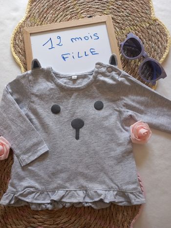 Pull fille 👧 12 mois