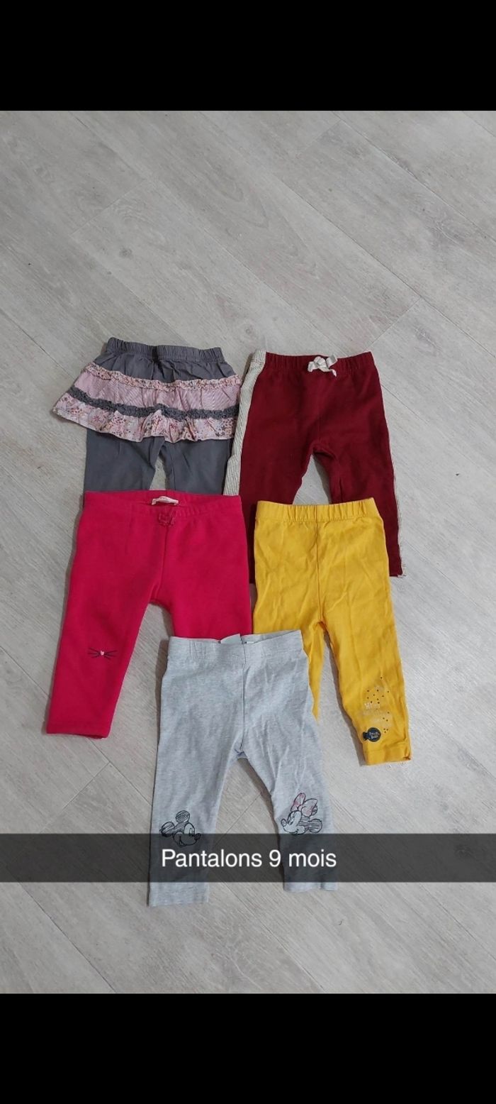 Lot pantalon 9mois