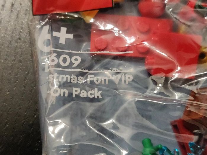 Sachet Lego VIP Noël - vrai Lego - photo numéro 3