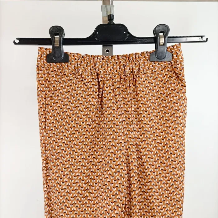Pantalon fluide fille imprimé graphique Okaïdi – taille 110 cm – 5 ans – Neuf A1320 - photo numéro 2