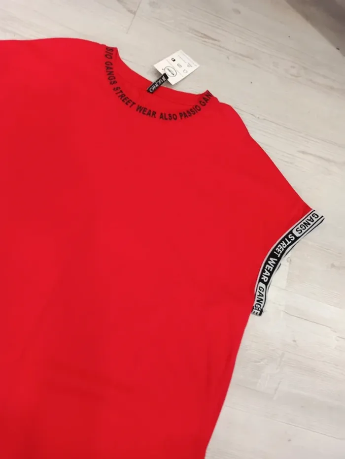 Tee shirt rouge uni homme xxl - photo numéro 2