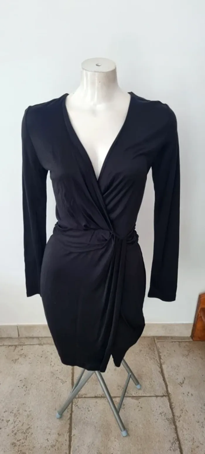 Robe courte noire french connection 38