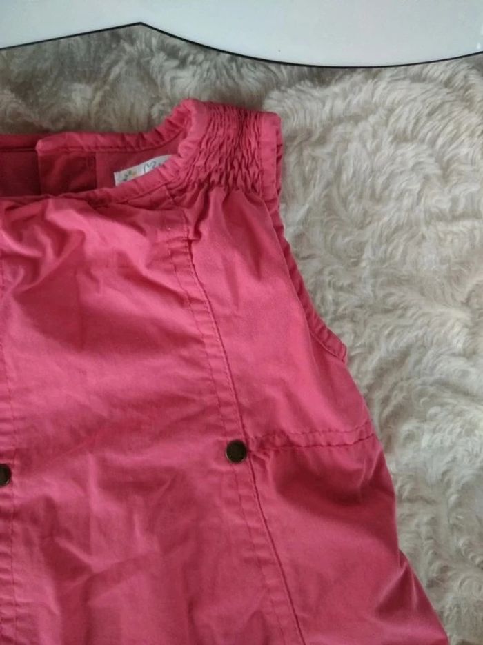 Robe doublée chaude Fille 3 mois cœur poches "Little touch of love" Kitchoun - photo numéro 4