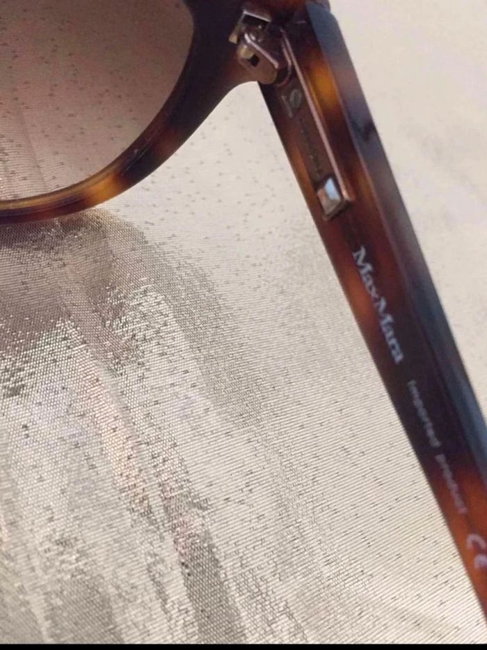 Lunettes de  soleil femme Max  Mara  écaille - photo numéro 6