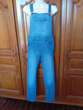 Salopette en jean Kiabi taille 36 skinny fit 