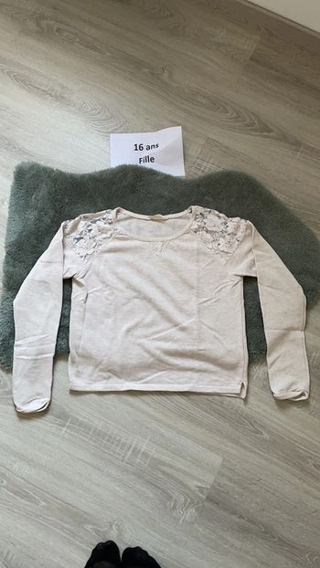 Pull fille 16 ans