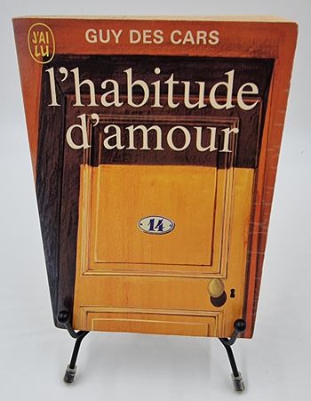 Livre L’Habitude d’Amour (Guy des Cars)