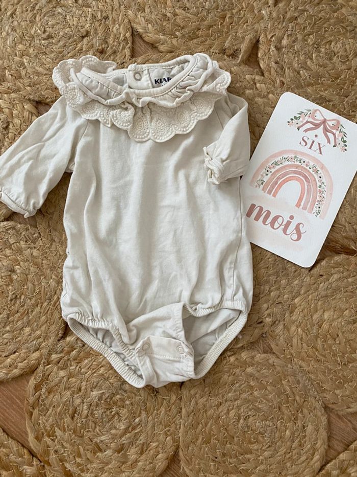 Body col broderie Kiabi - 6M 🍂