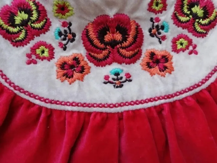 Robe velours Dpam 12 mois - photo numéro 2