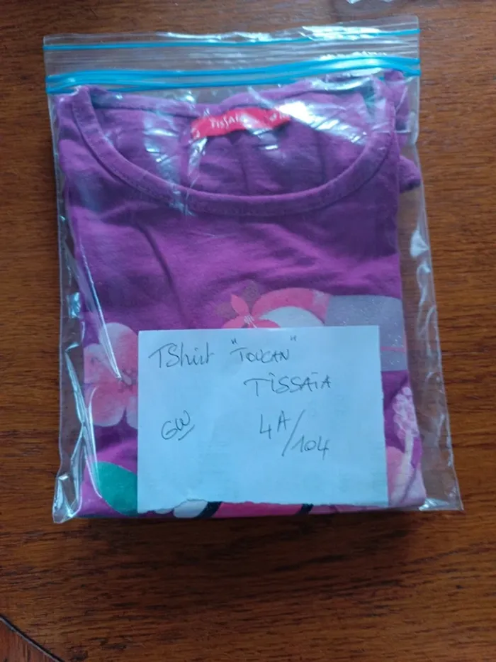 T-shirt "Toucan" Tissaia 4A - photo numéro 4