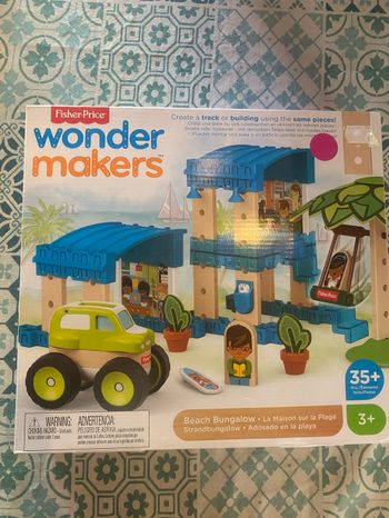 Jeu de construction Fisher Price jamais utilisé