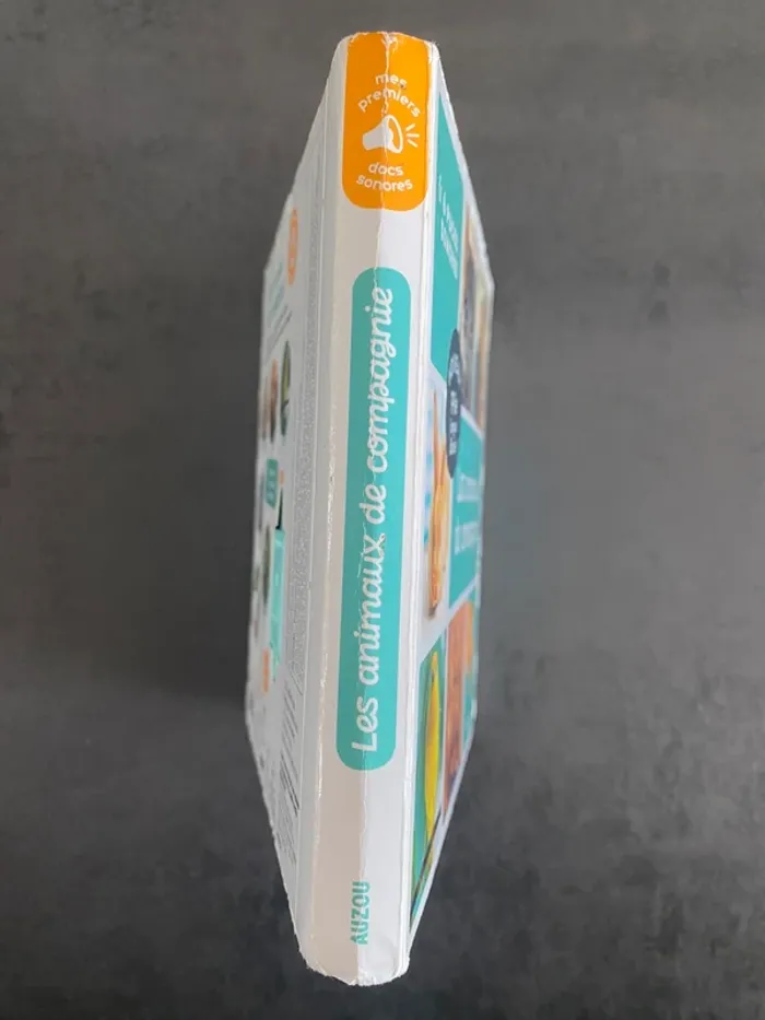 Livre sonore « Les animaux de compagnie » Auzou - photo numéro 3