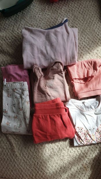 Lot fille printemps été 