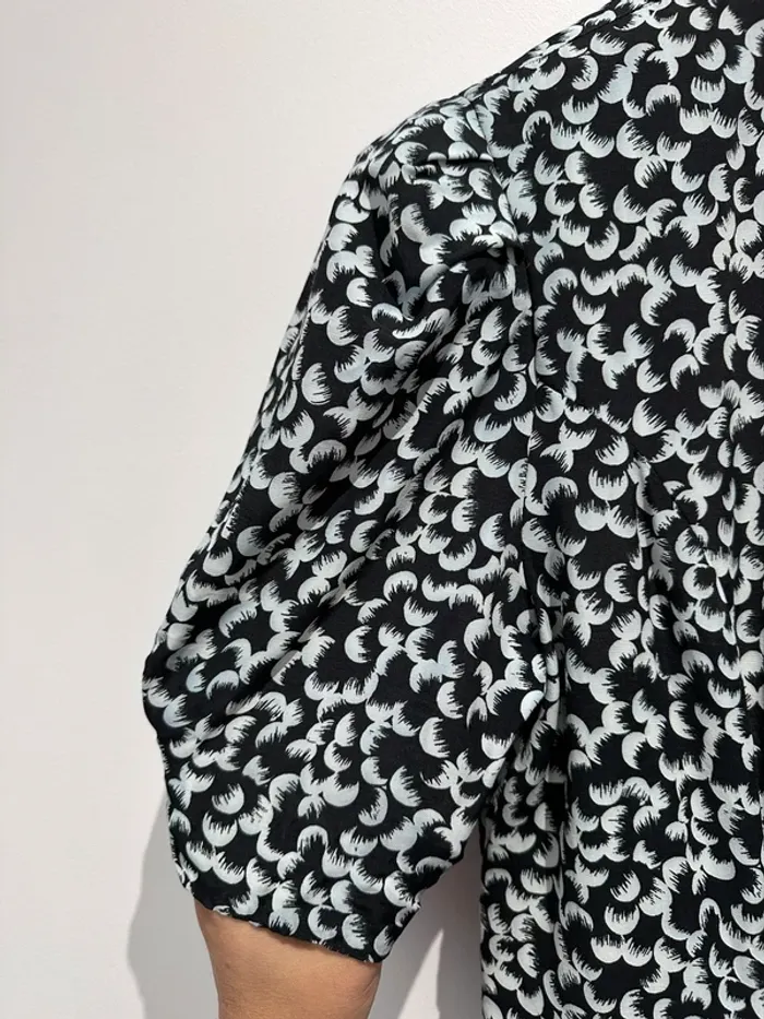 Robe longue motifs noirs - photo numéro 5