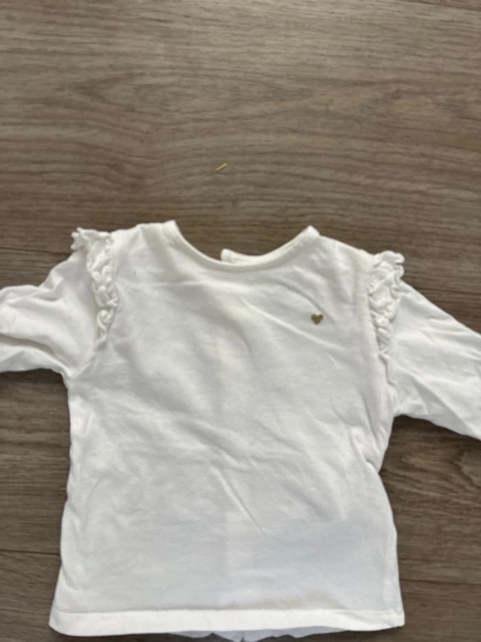T-shirt manches longues 6 mois - photo numéro 2