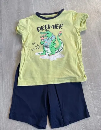 pyjama short 6 ans