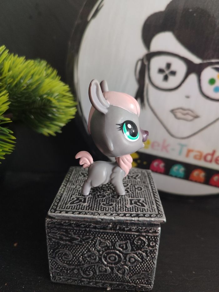 Lps00802 My Littlest Petshop Pet Shop LPS Authentic Hasbro Lama Lama 176 - photo numéro 3