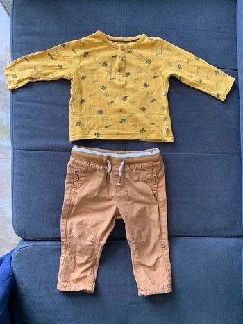 Ensemble bebe garçon 6 mois