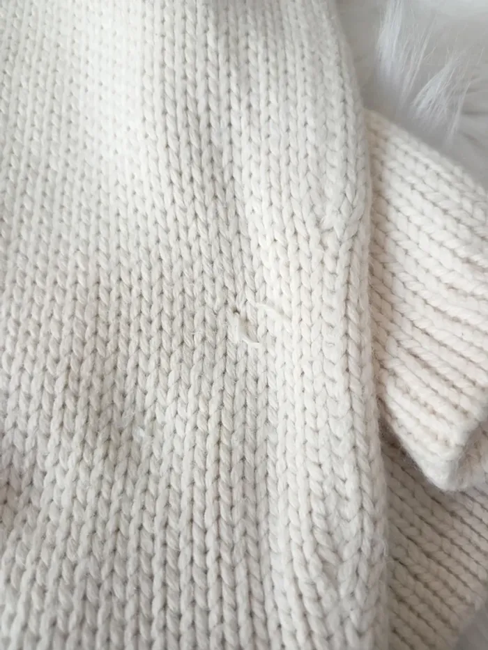 Cardigan crème tout doux Gap 10-11 ans - photo numéro 3