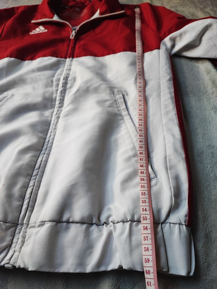 Track Suit Adidas rétro rouge et blanc XS 2016 - photo numéro 10