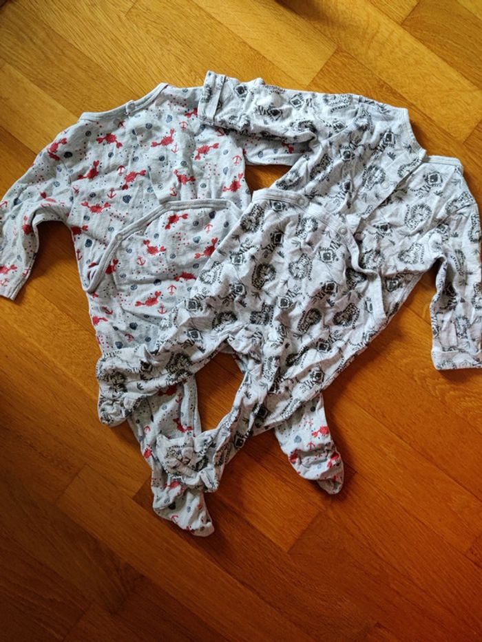 Lot de deux pyjamas légers 6 mois - photo numéro 5