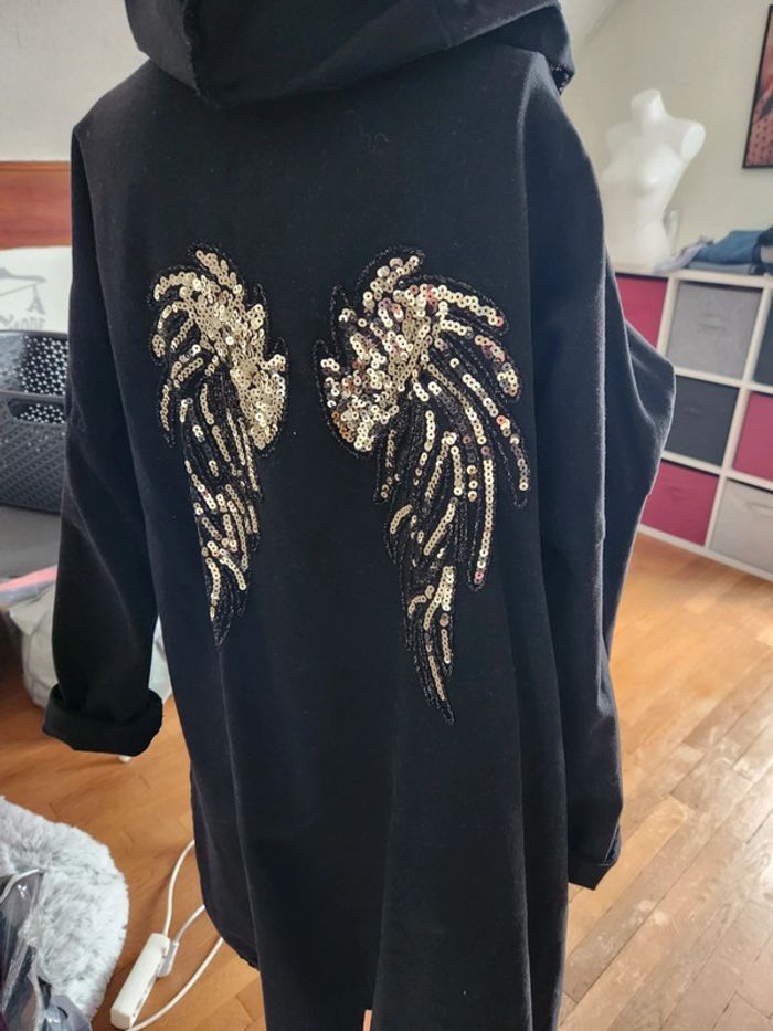 Veste longue ouverte - photo numéro 4