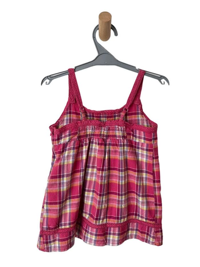 Top à bretelles rose et jaune à carreaux - L.O.G.G by H&M 122cm (7 ans) - photo numéro 4
