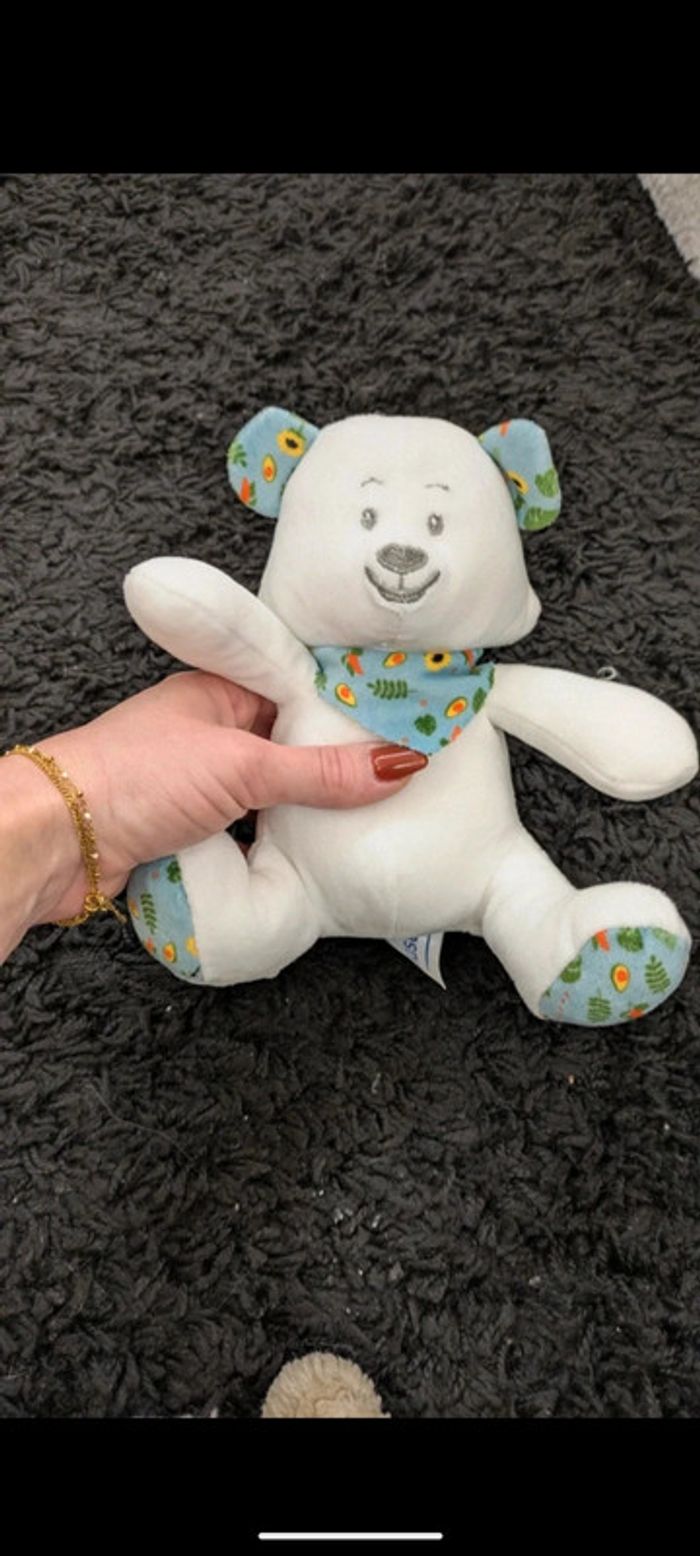 Lot de peluche doudou lapin mouton souris ours - photo numéro 14