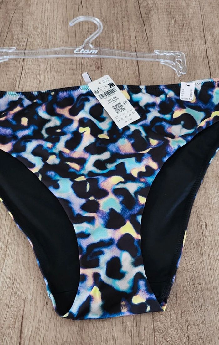 Bas culotte de bain multicolore Fellow taille 44 Etam - photo numéro 3
