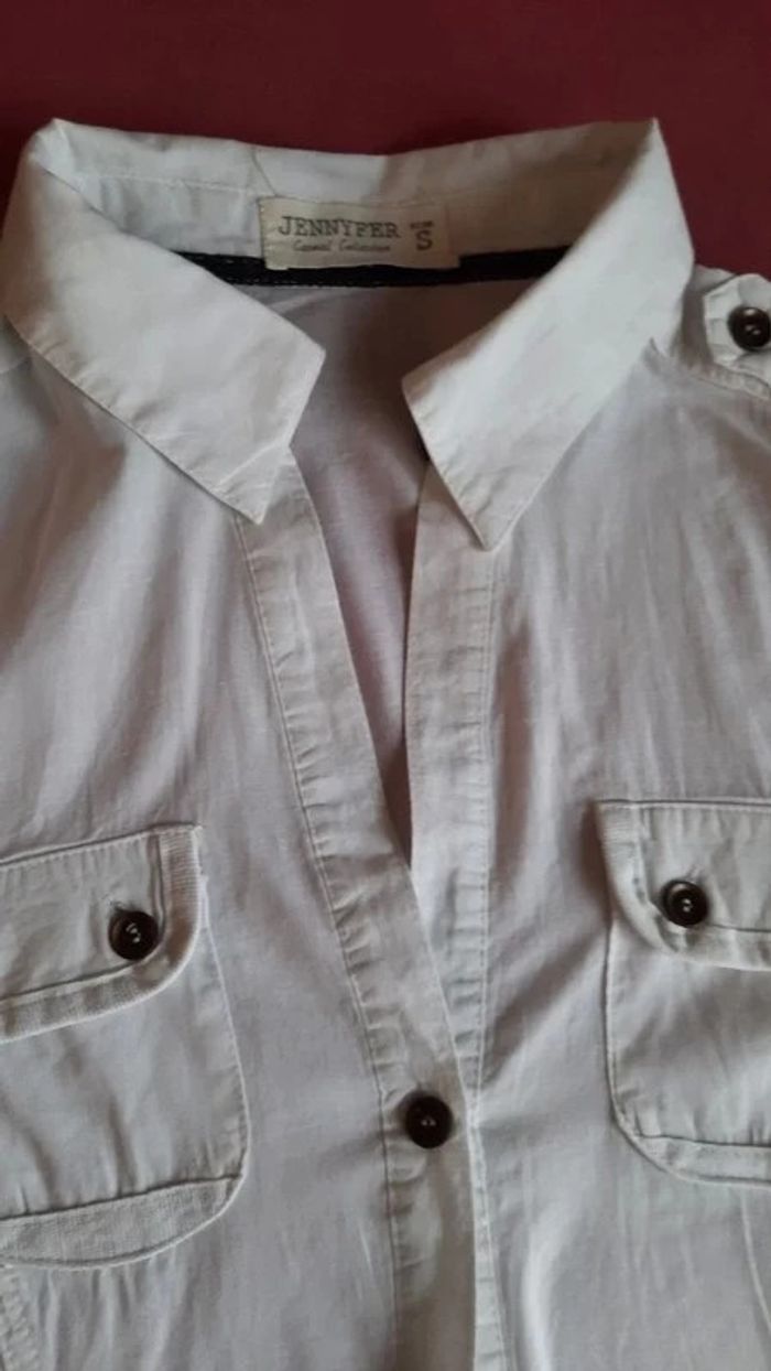 Chemisier blanc taille S Jennyfer - photo numéro 9