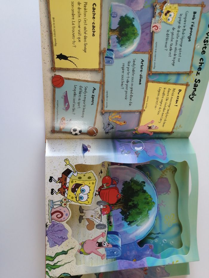 livre enfant bob l'éponge - photo numéro 5