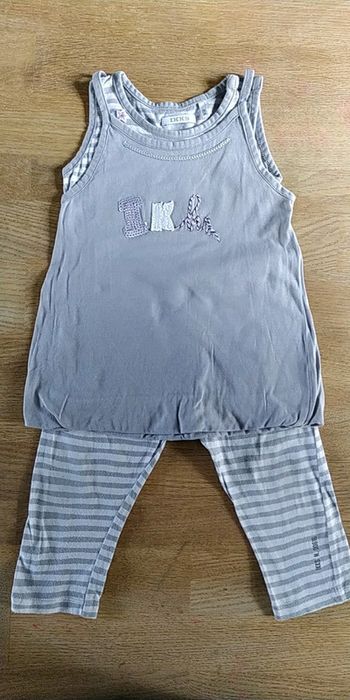 Tunique et legging IKKS 18 mois