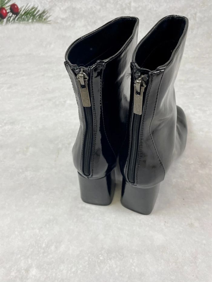 Bottines noires à talon neuves 41 - photo numéro 4