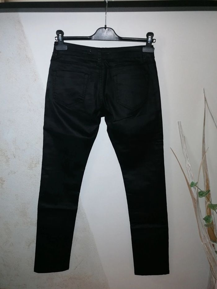 Pantalon noir effet simili Azerty 36 - photo numéro 5