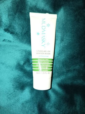 Masque hydratant d'hiver sans rinçage, Mudmasky, NEUF