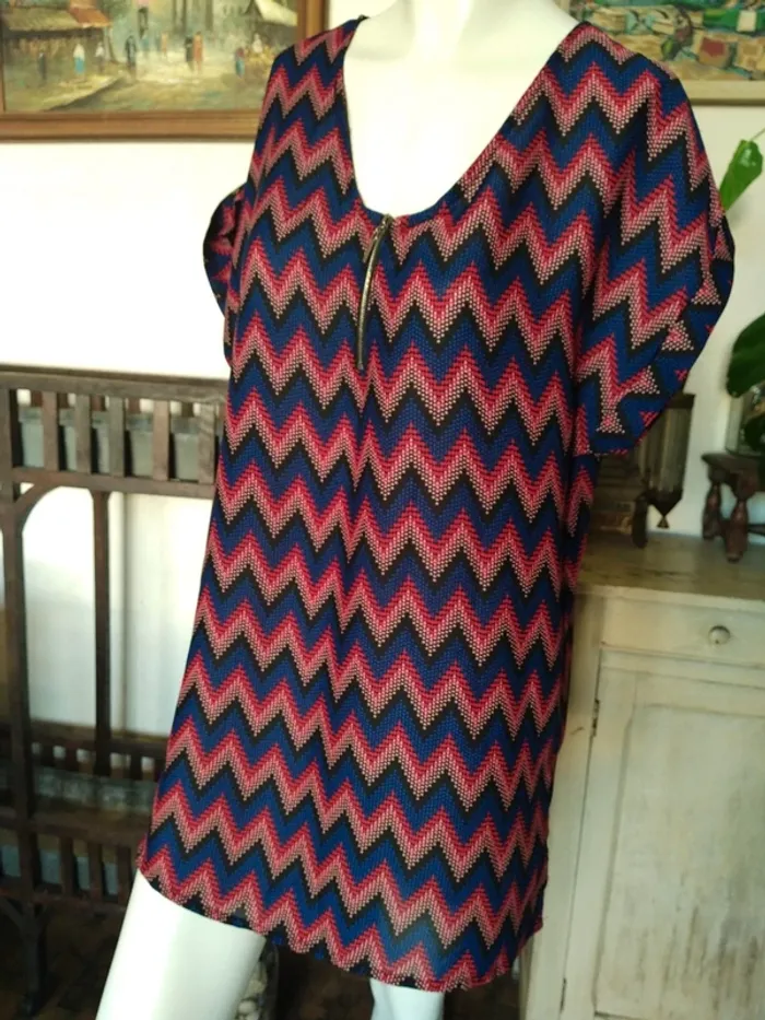 Top blouse tunique robe plage légère voile transparent printemps été