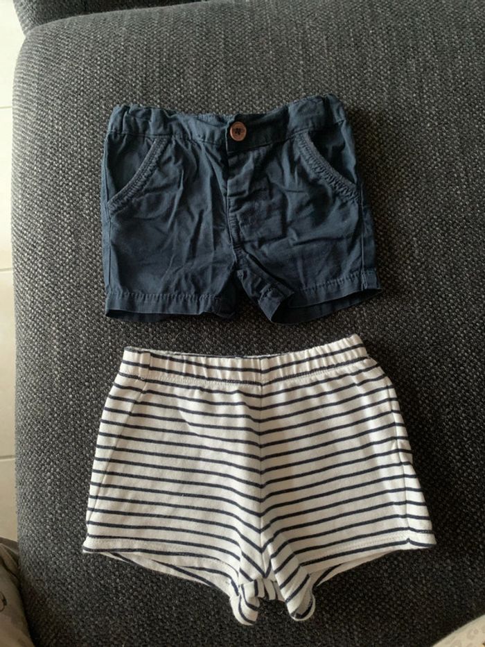 Lot de 2 shorts
