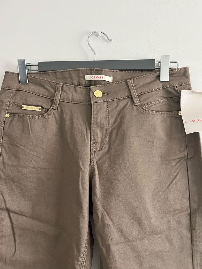 Pantalon camaïeu femme taille 38 neuf - photo numéro 7