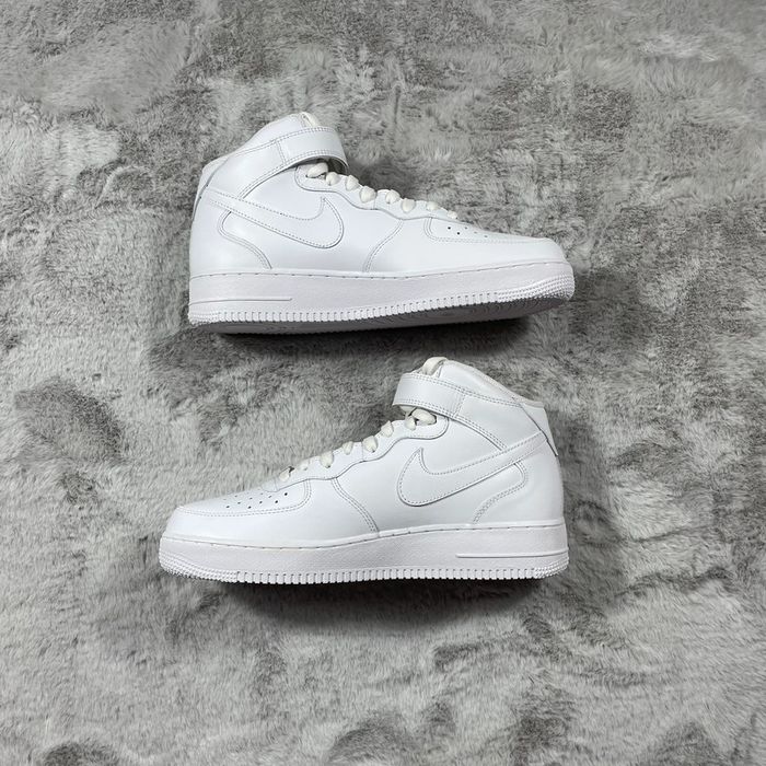 Nike Air Force 1 Mid « White » pointure 45 - photo numéro 12