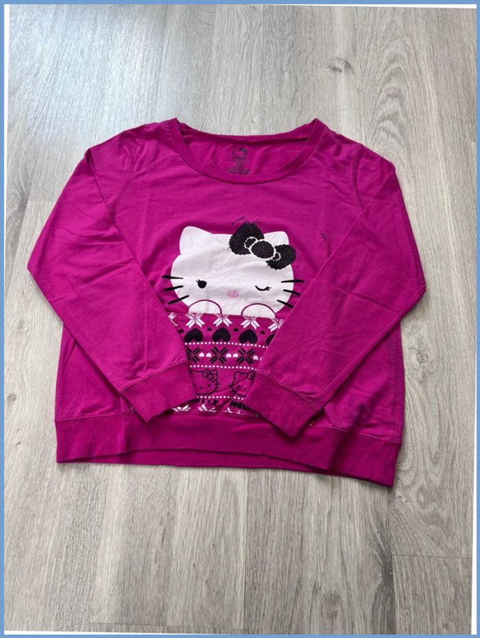 Pull vintage Hello Kitty Rose Taille S (XL Enfant)