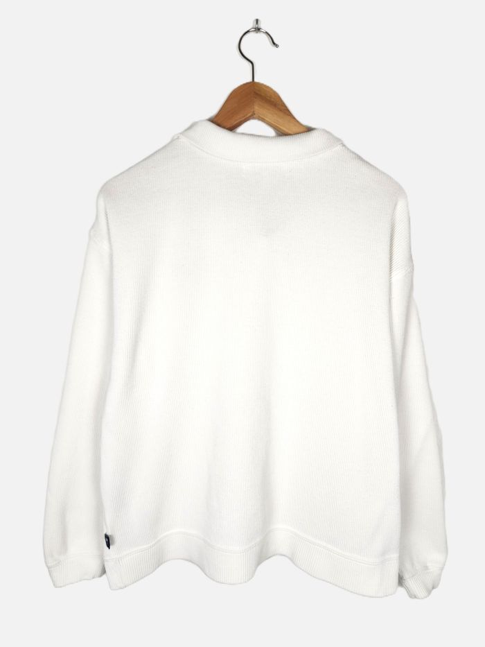 Sweat Quart Zip Reebok Blanc - Taille S Vintage - photo numéro 4