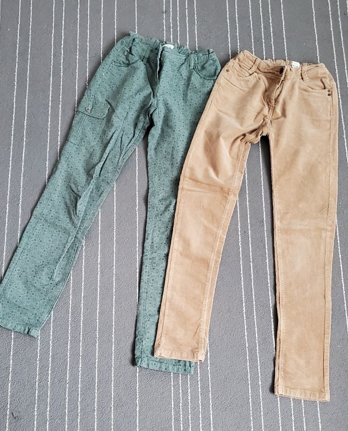 Lot 2 pantalons 12 ans