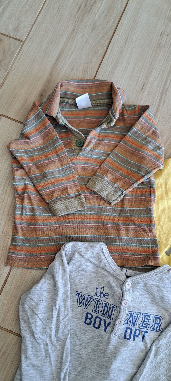 Lot polo tee-shirt petit bateau - photo numéro 4