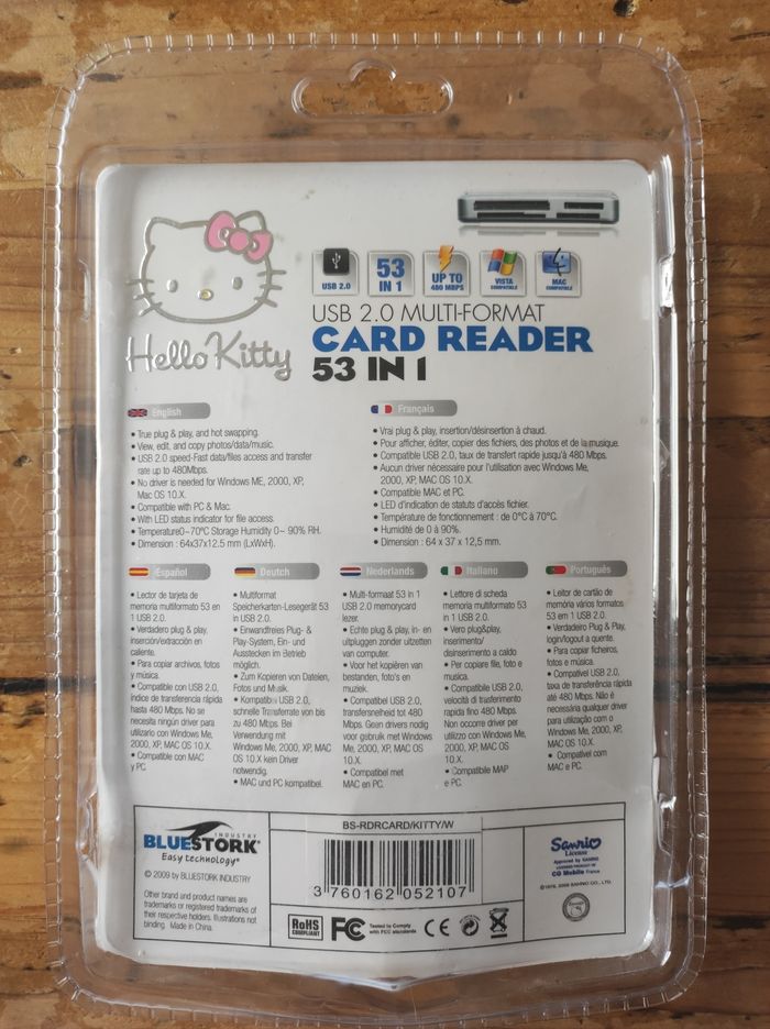 Lecteur de cartes Hello Kitty - photo numéro 4