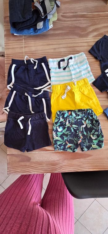 Lot shorts 3 mois