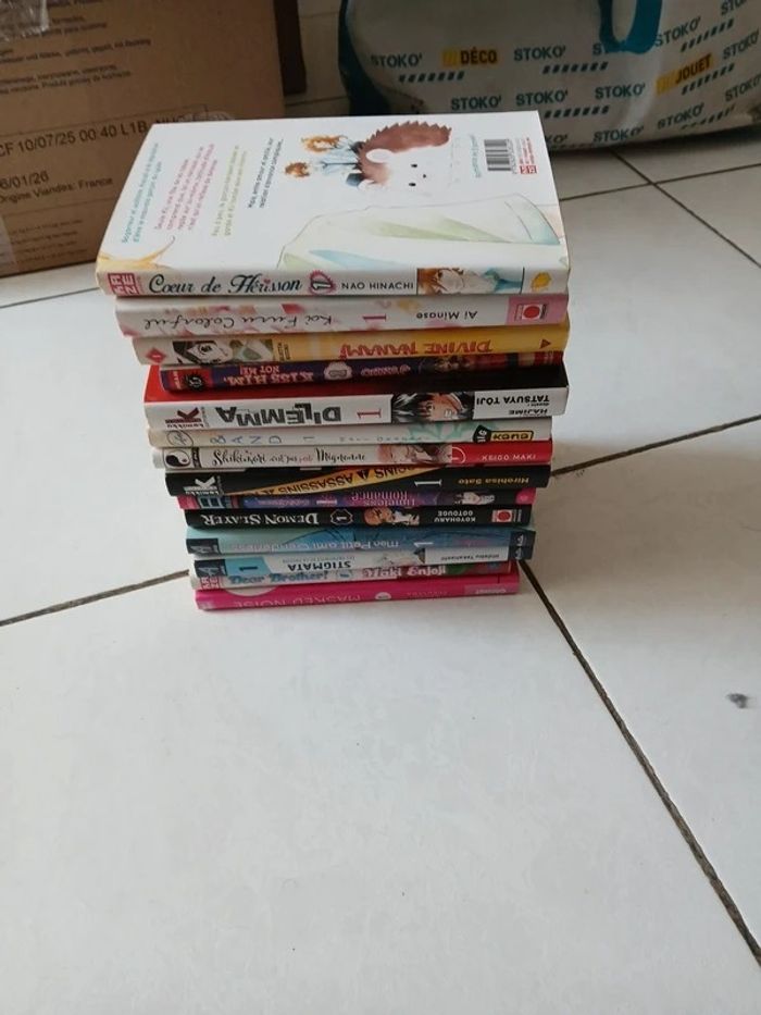 Lot de 14 manga tome 1 - photo numéro 6