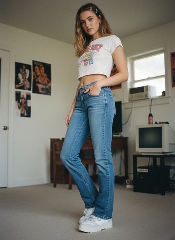 Jean Levi's 524™ Too Superlow Bootcut - Vintage Y2K T34

