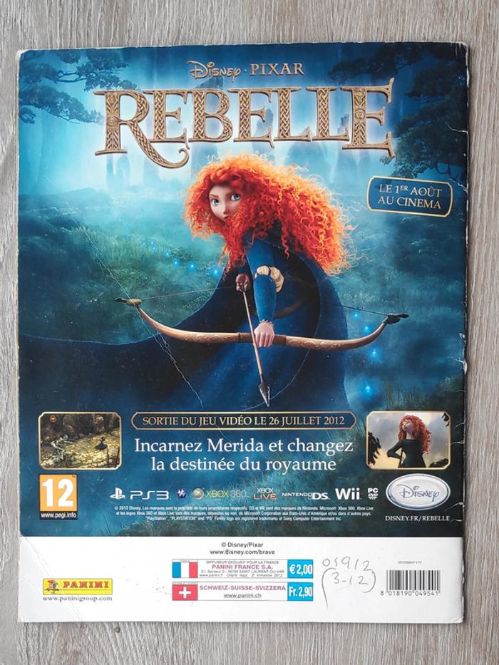 Album de stickers Rebelle - photo numéro 5