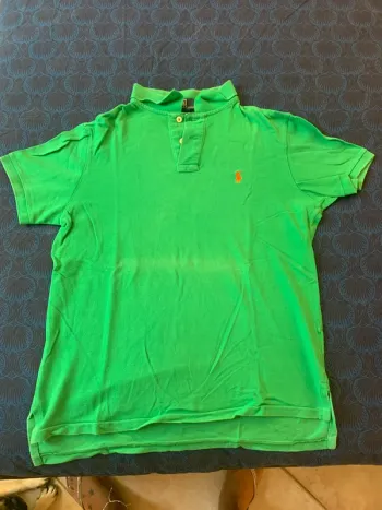 Polo Ralph Lauren manches courtes vert taille L