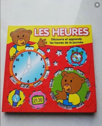 Livre cartonné les heures